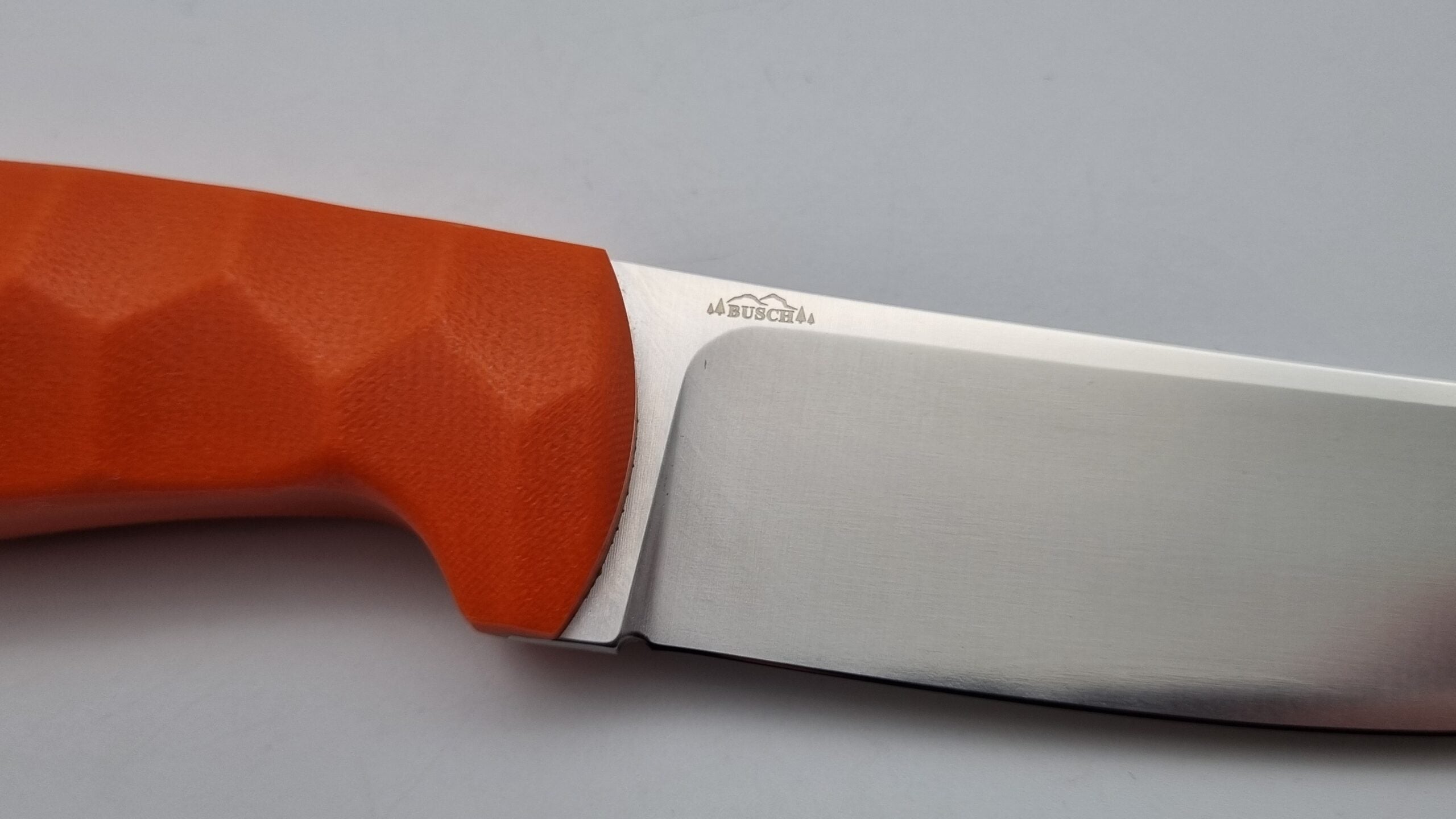 Berus JARS Messer von Jackknife N690 Stahl 60 HRC Brushed Outdoor Jagd Messer Orange G10