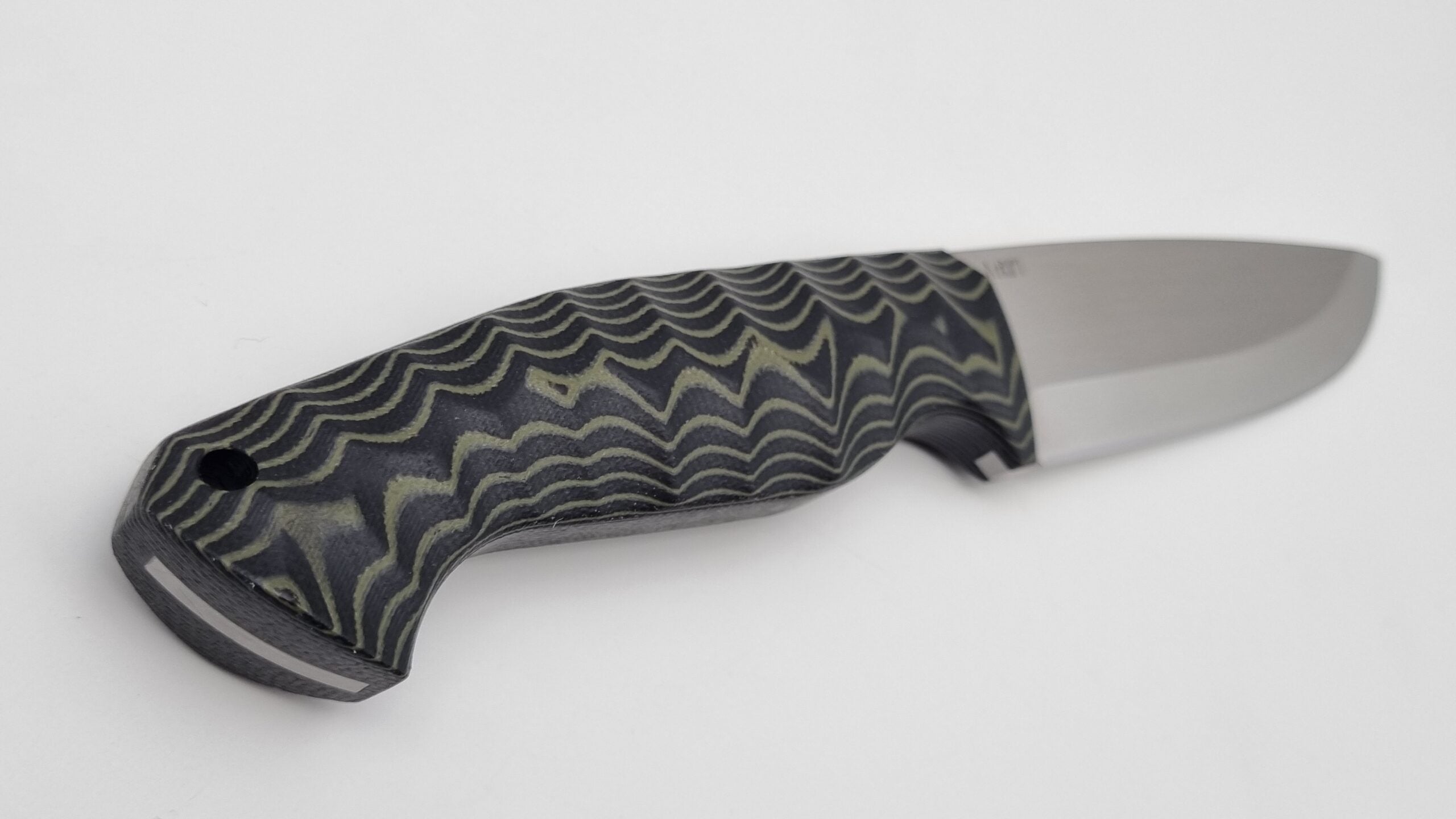 Waräger JARS Bushcraft Survival Jagd Outdoor Messer Green/Black Micarta Kydex