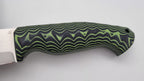 Waräger JARS Bushcraft Survival Jagd Outdoor Messer Neon/Black Micarta Kydex