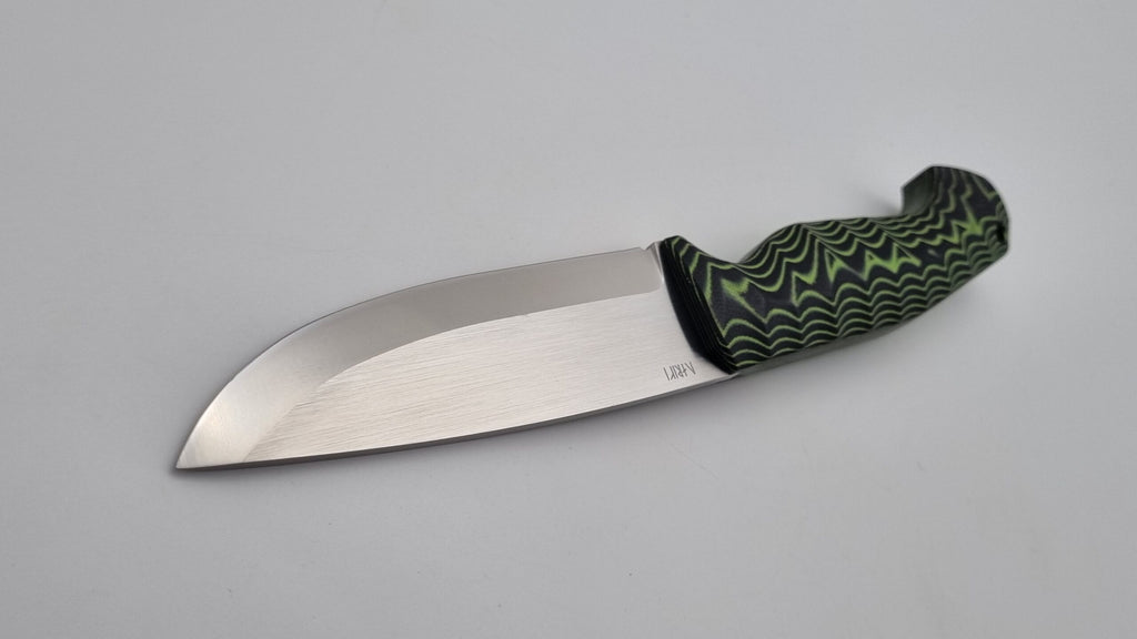 Waräger JARS Bushcraft Survival Jagd Outdoor Messer Neon/Black Micarta Kydex