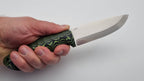 Waräger JARS Bushcraft Survival Jagd Outdoor Messer Neon/Black Micarta Kydex