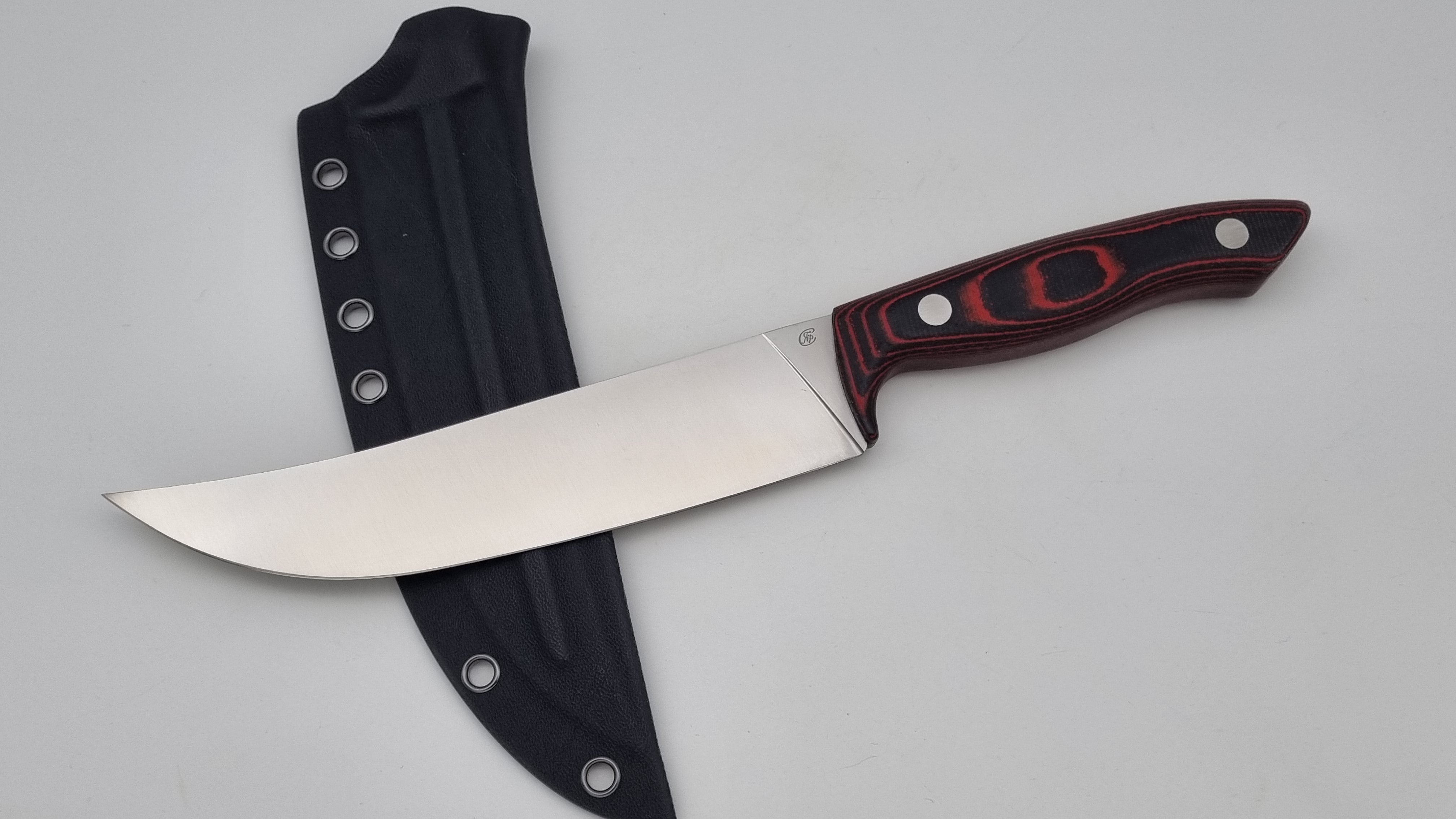 Pchak JARS Outdoor Kochmesser Mittelasiatisches Küchenmesser  Stahl N690 60HRC