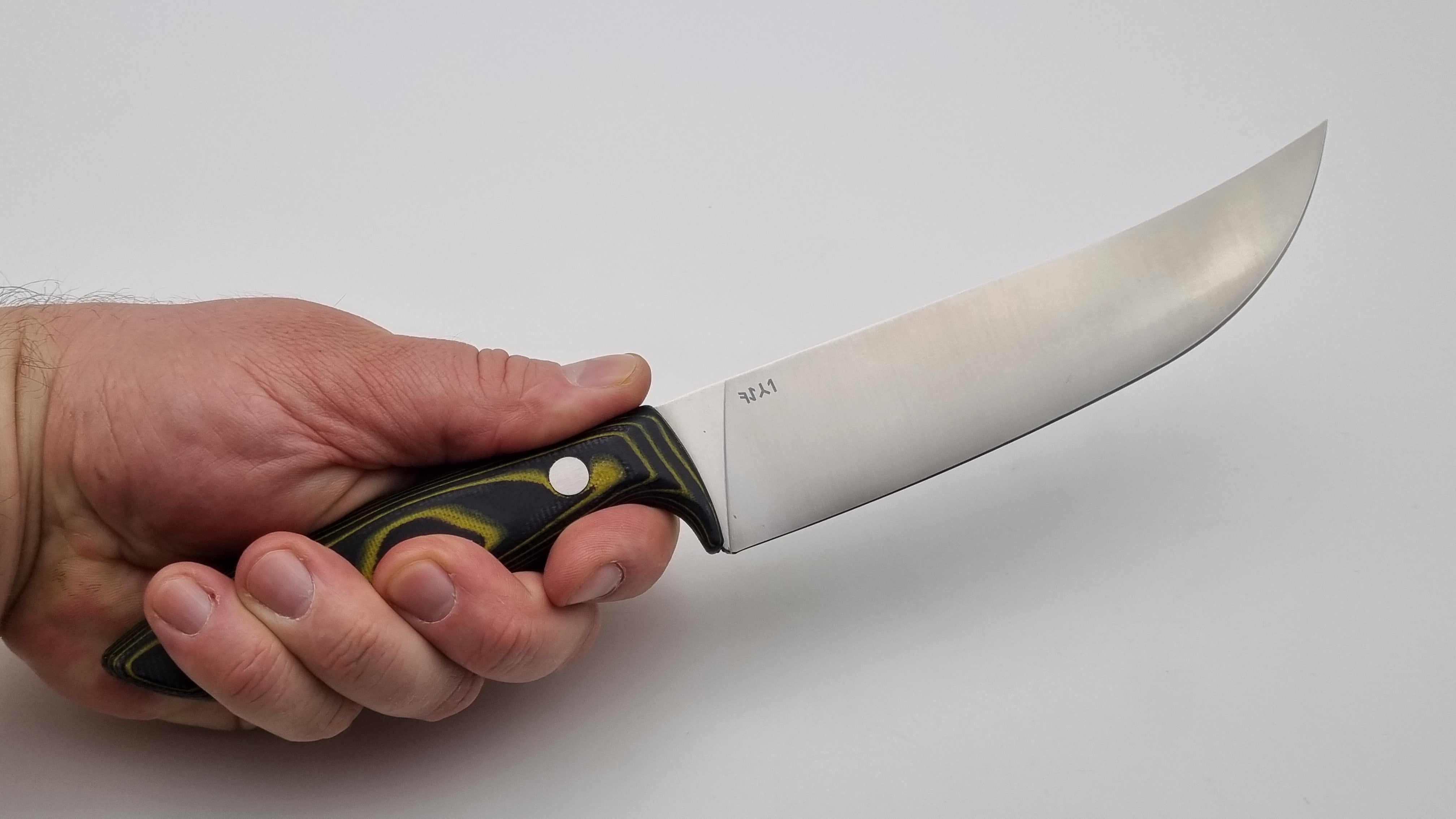 Pchak JARS Outdoor Kochmesser Mittelasiatisches Küchenmesser  Stahl N690 60HRC