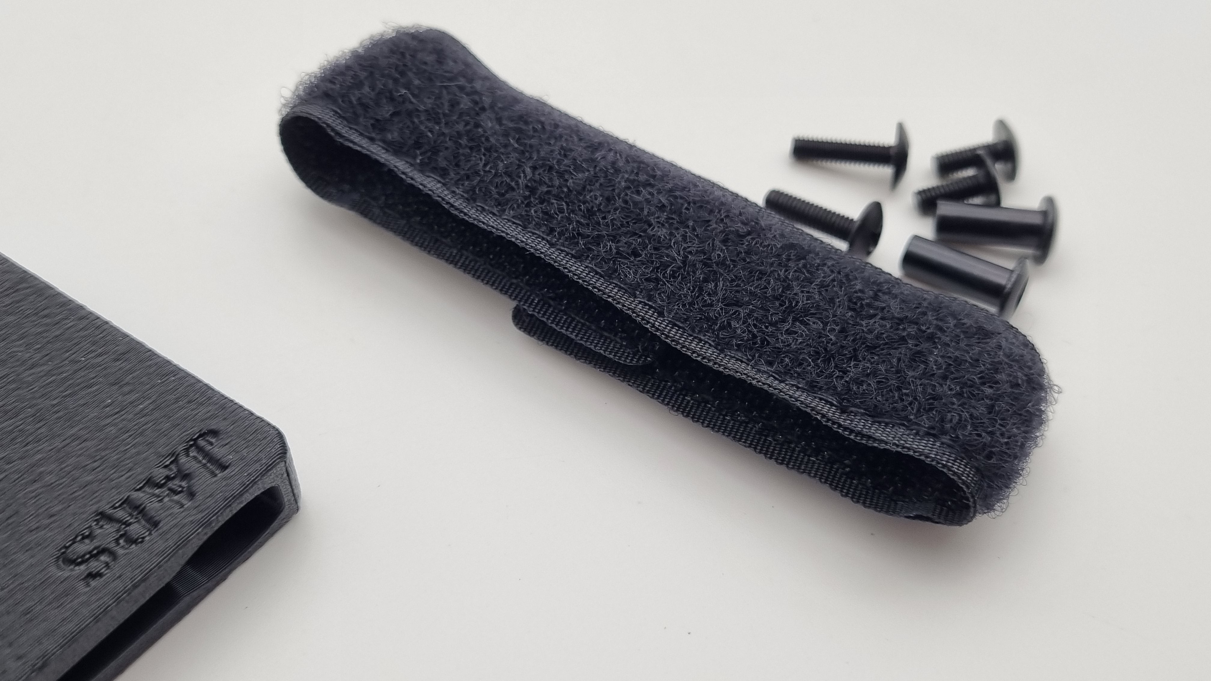 Universal Tandem Adapter "gesteckt" Made in Germany mit Klettstreifen für Paar Trageweise