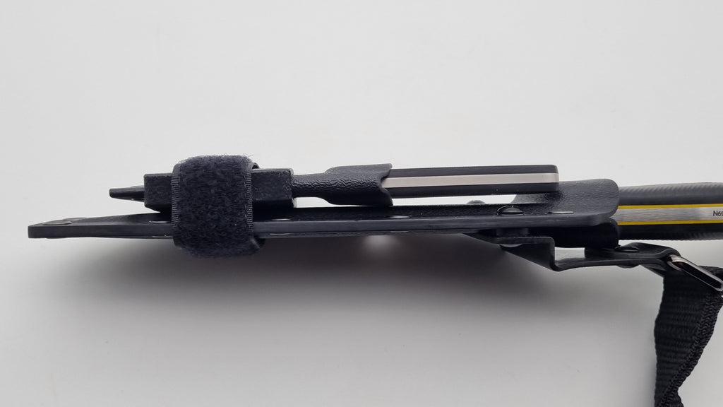Universal Tandem Adapter "gesteckt" Made in Germany mit Klettstreifen für Paar Trageweise