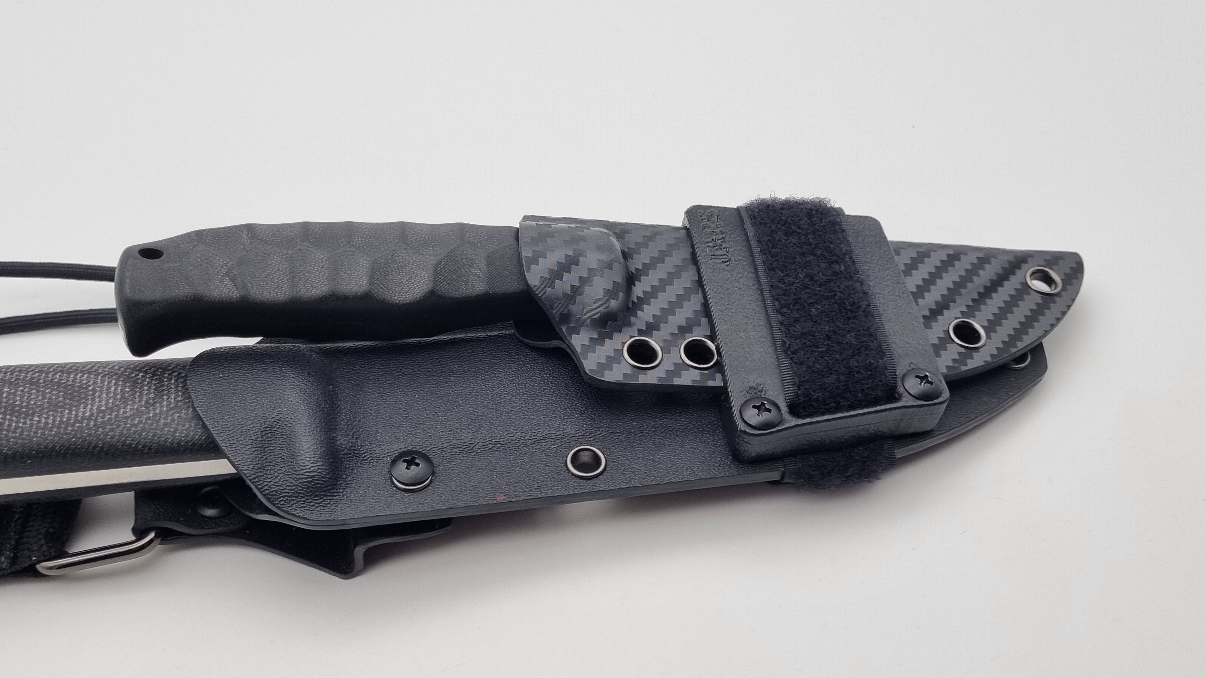 Universal Tandem Adapter "gesteckt" Made in Germany mit Klettstreifen für Paar Trageweise