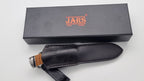 Luchs JARS Messer Birkenrinde / Titan Griff Jagd Outdoor Messer    "Black"