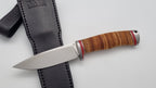 Luchs JARS Messer Birkenrinde / Titan Griff Jagd Outdoor Messer    "Red"