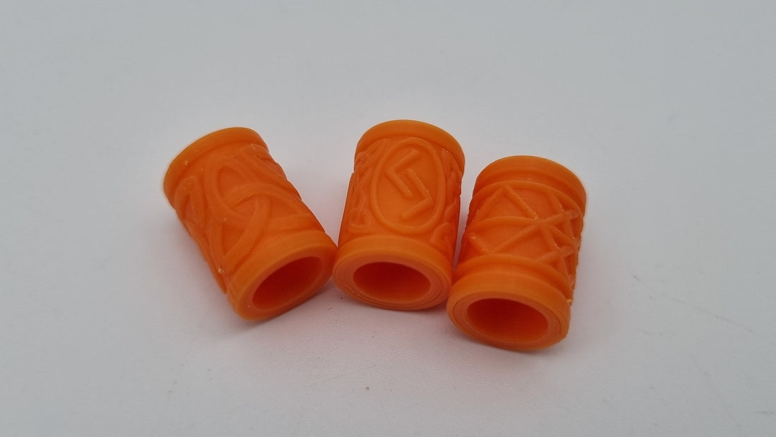 JARS Talisman Beads 3D Druck Made in Germany Triquetra Jera Wyrd-Web