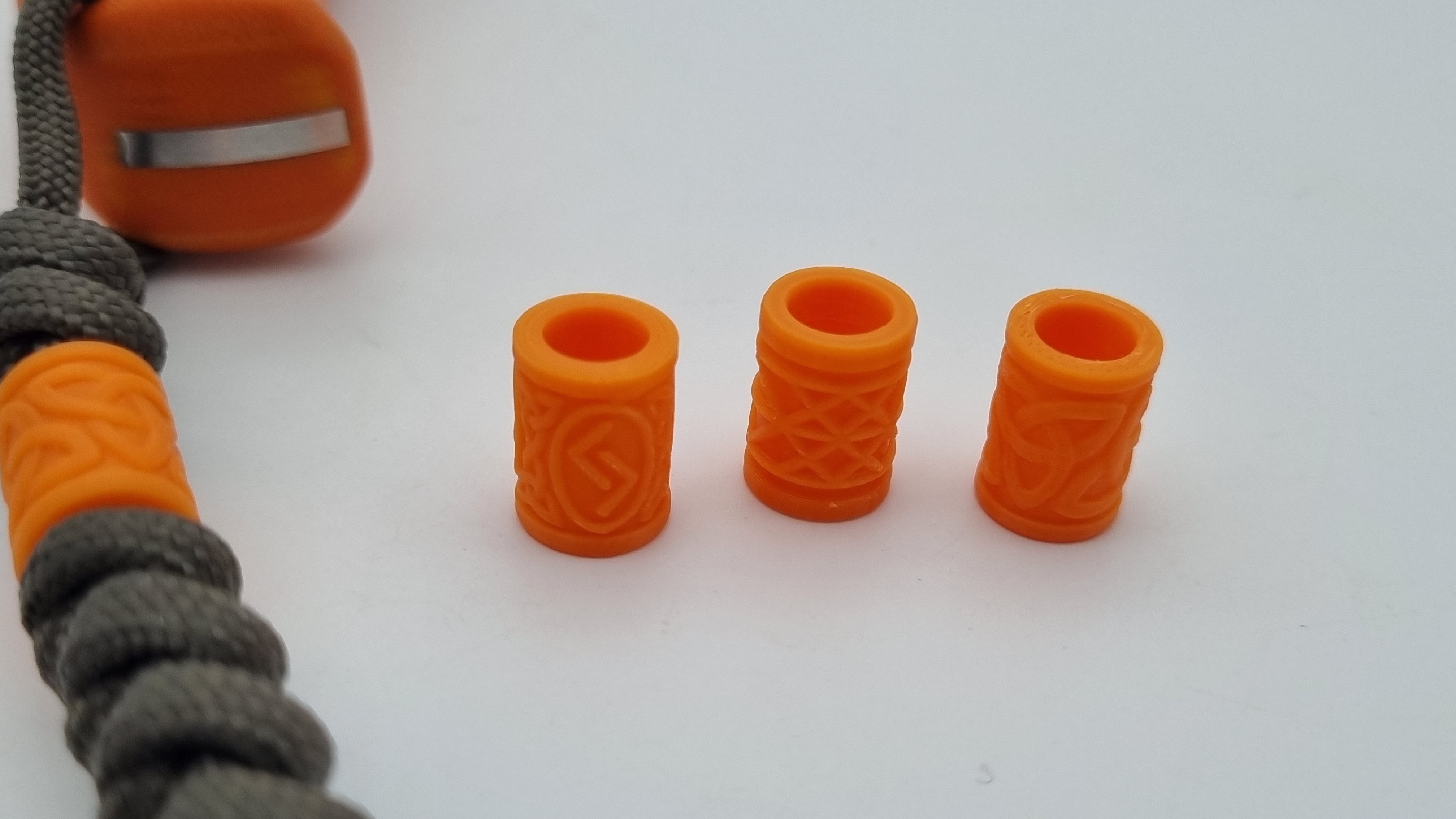 JARS Talisman Beads 3D Druck Made in Germany Triquetra Jera Wyrd-Web