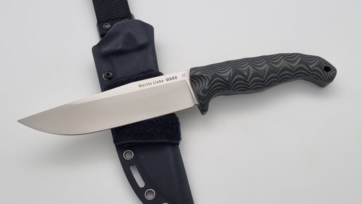 Ward JARS Jagd Outdoor-Survival Messer von Martin Linke Alone Germany Survivalknife Stahl N690 60HRC