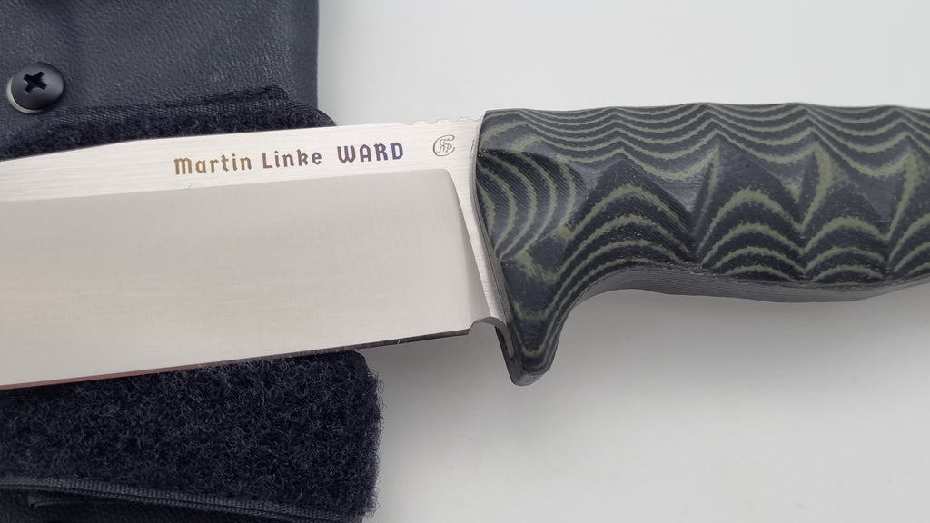Ward JARS Jagd Outdoor-Survival Messer von Martin Linke Alone Germany Survivalknife Stahl