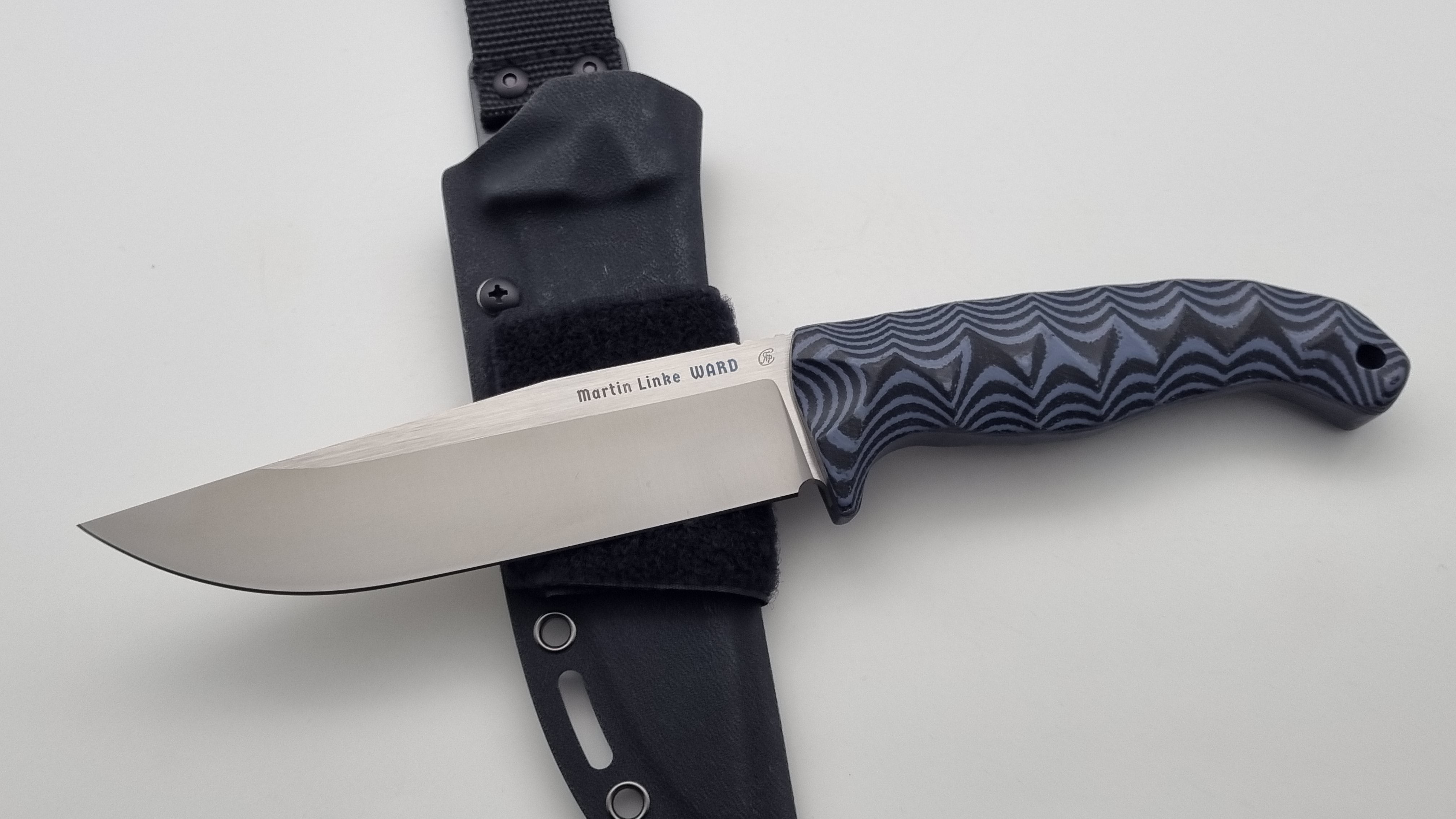 Ward JARS Jagd Outdoor-Survival Messer von Martin Linke Alone Germany Survivalknife Stahl N690 60HRC