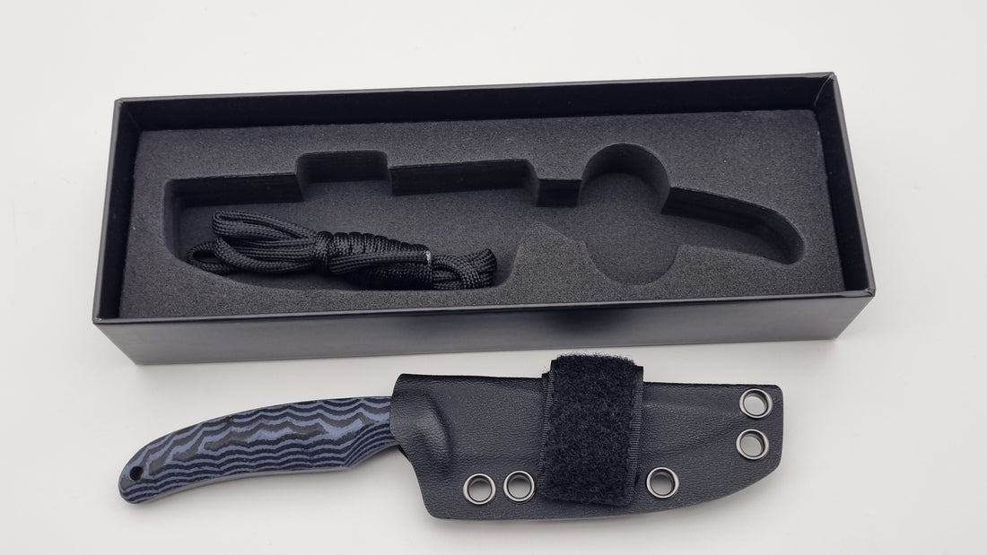 Mate JARS Jagd Outdoor Messer von Martin Linke Alone Germany Neckknife Stahl N690 60HRC