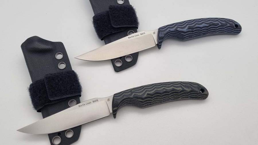 Mate JARS Jagd Outdoor Messer von Martin Linke Alone Germany Neckknife Stahl N690 60HRC