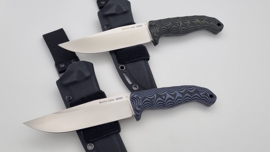 Ward JARS Jagd Outdoor-Survival Messer von Martin Linke Alone Germany Survivalknife Stahl N690 60HRC