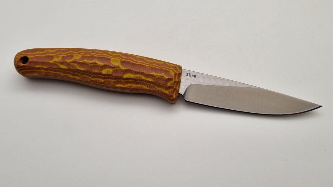 Sting JARS Neckknife EDC Messer Stahl Sandvik 14C28N 60HRC