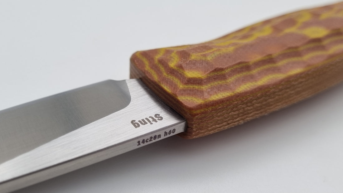 Sting JARS Neckknife EDC Messer Stahl Sandvik 14C28N 60HRC