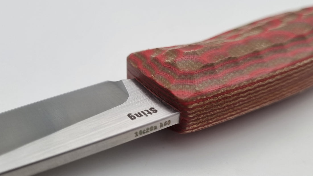 Sting JARS Neckknife EDC Messer Stahl Sandvik 14C28N 60HRC