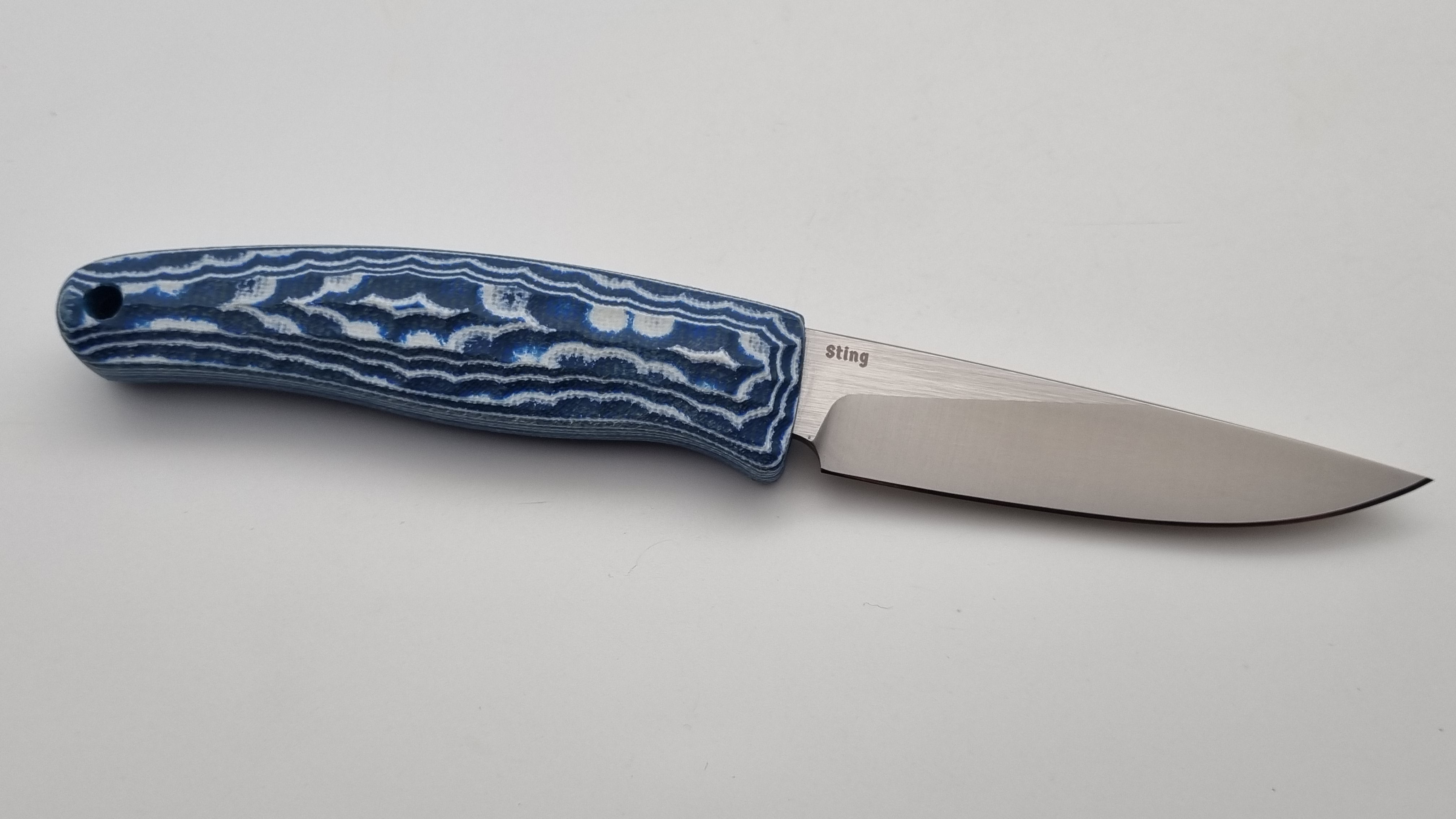 Sting JARS Neckknife EDC Messer Stahl Sandvik 14C28N 60HRC