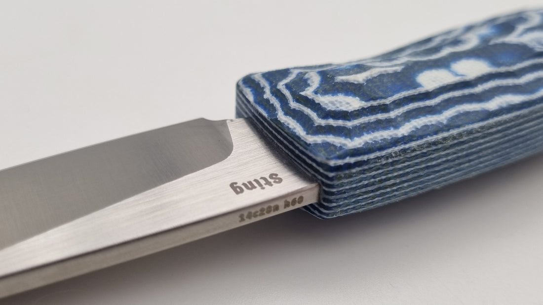 Sting JARS Neckknife EDC Messer Stahl Sandvik 14C28N 60HRC