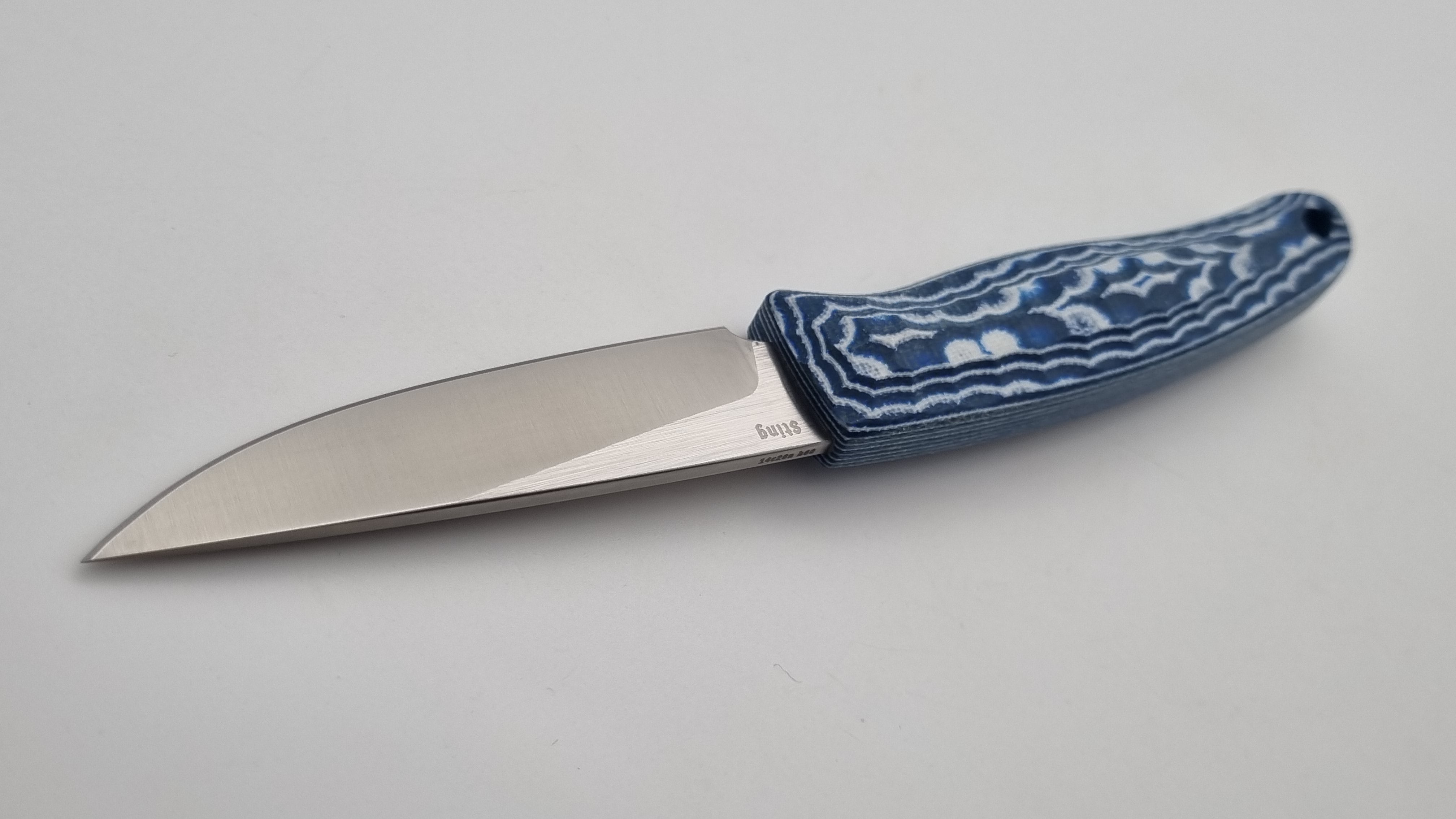 Sting JARS Neckknife EDC Messer Stahl Sandvik 14C28N 60HRC