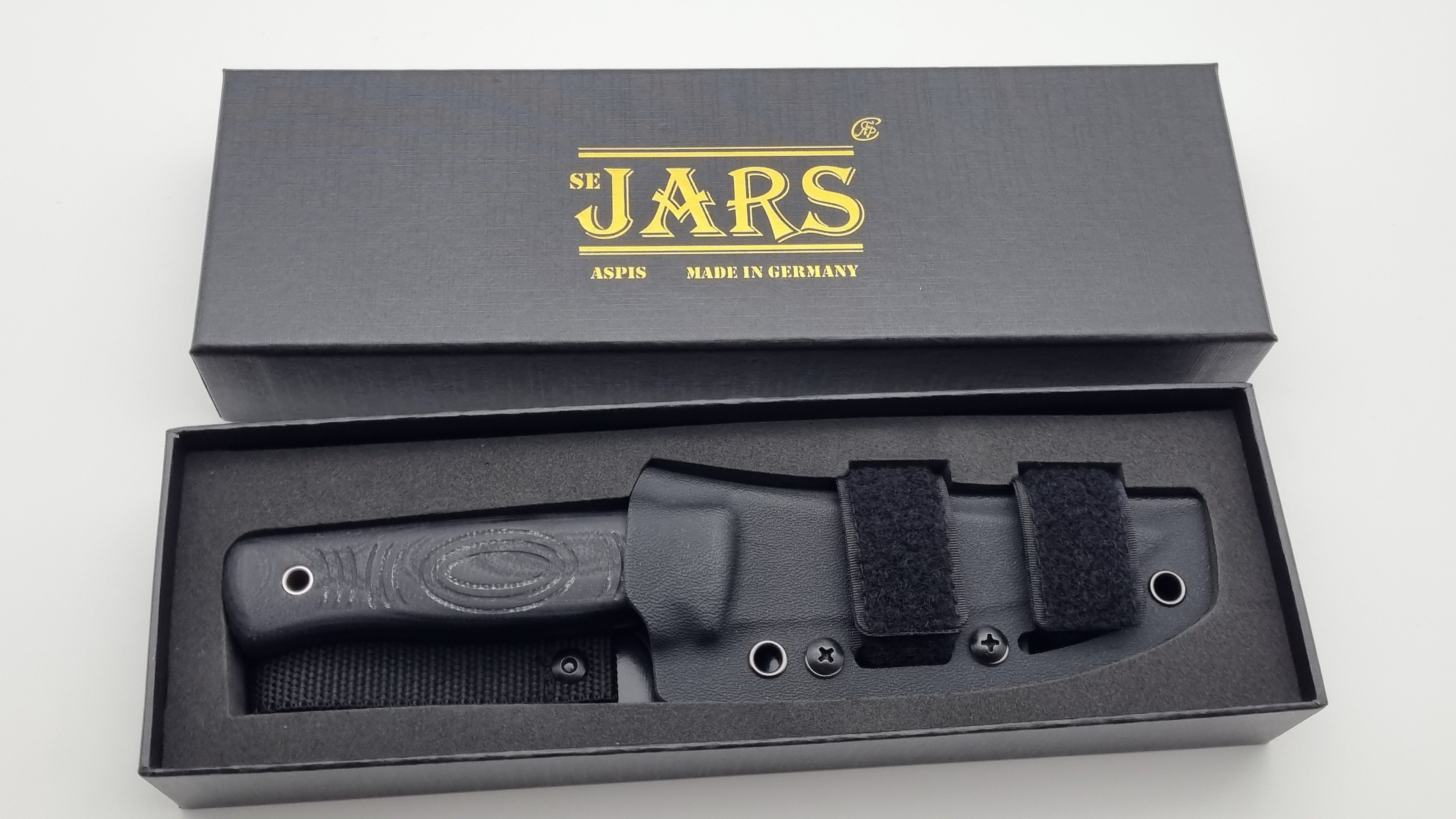 Aspis JARS Jagd Outdoor Survival Messer Made in Germany aus Solingen Magnacut