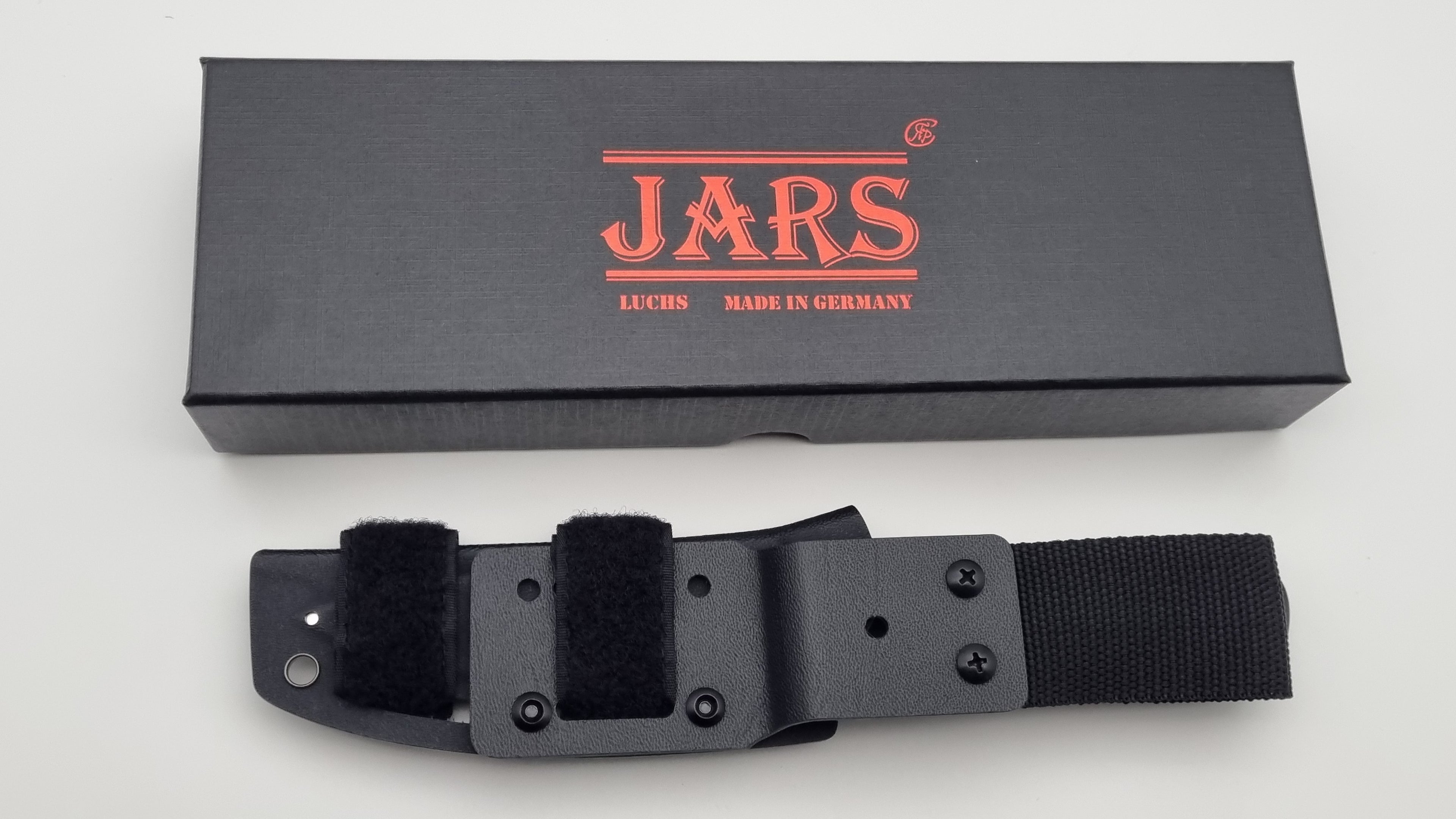 Luchs JARS Jagd Messer Made in Germany aus Solingen 14C28N Sandvik Stahl Micarta