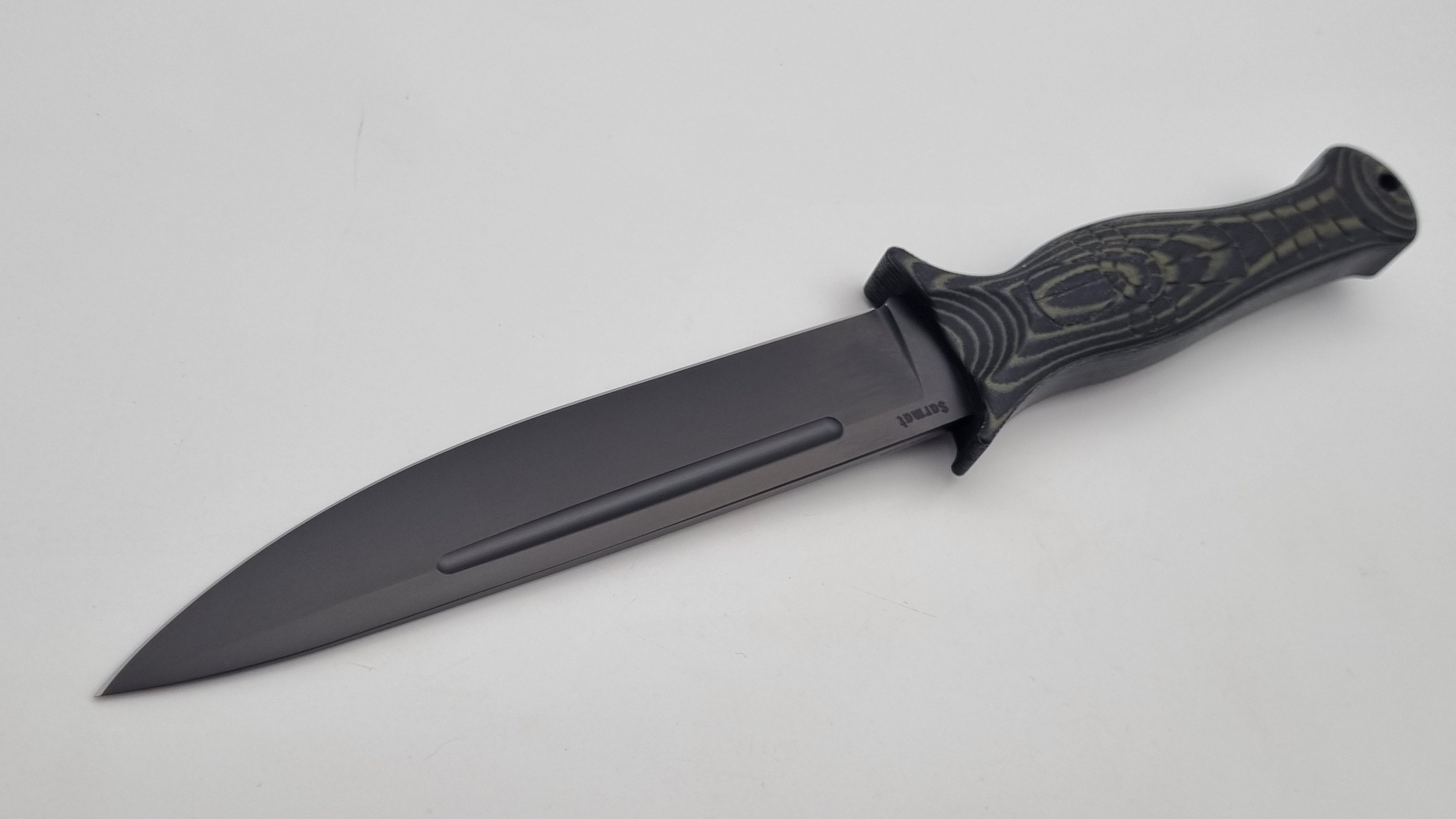 Sarmat JARS Messer | Micarta-Griff | DLC Beschichtung | Tactical Knife Jagd Outdoor Messer