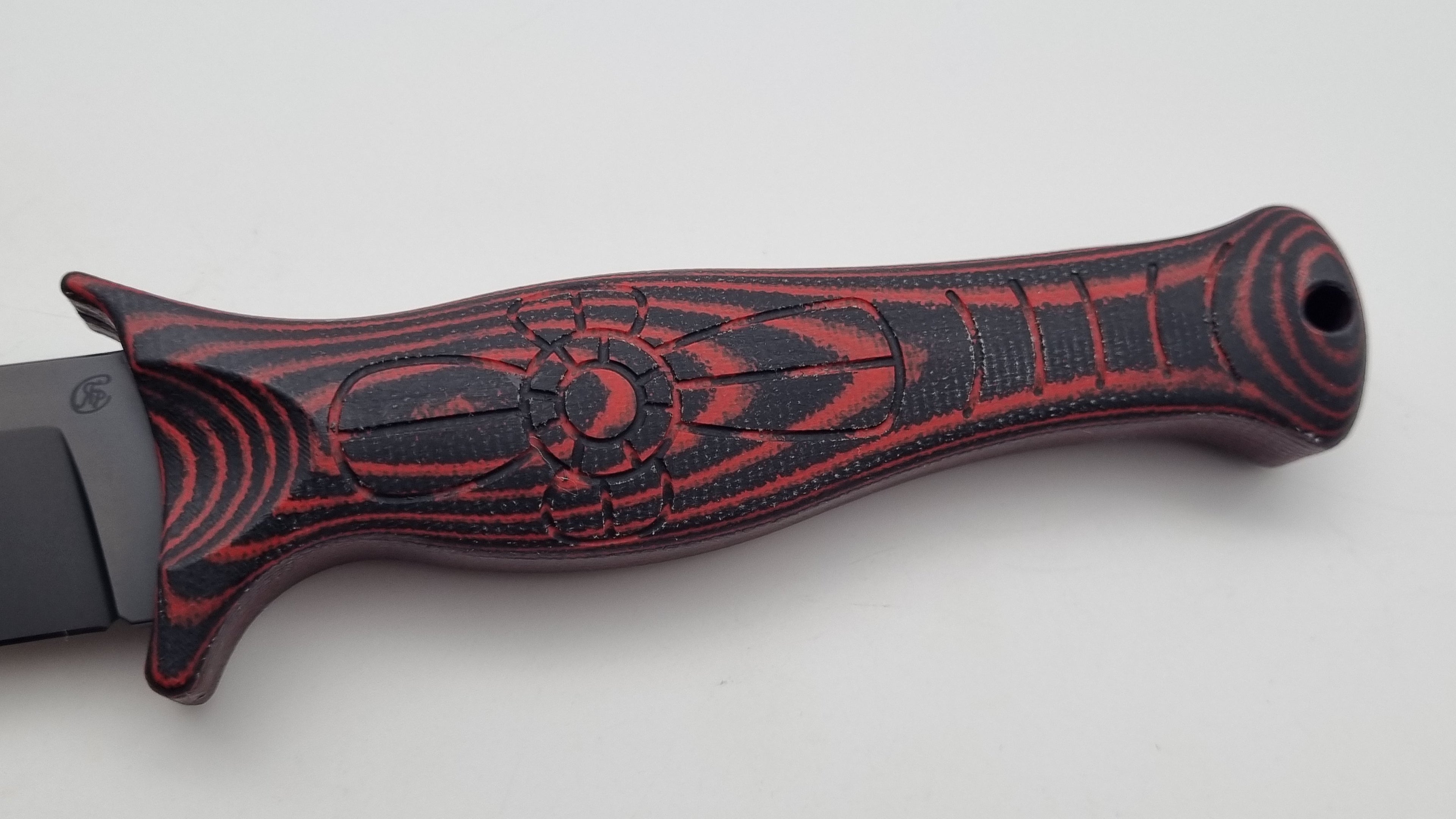 Sarmat JARS Messer | Micarta-Griff | DLC Beschichtung | Tactical Knife Jagd Outdoor Messer