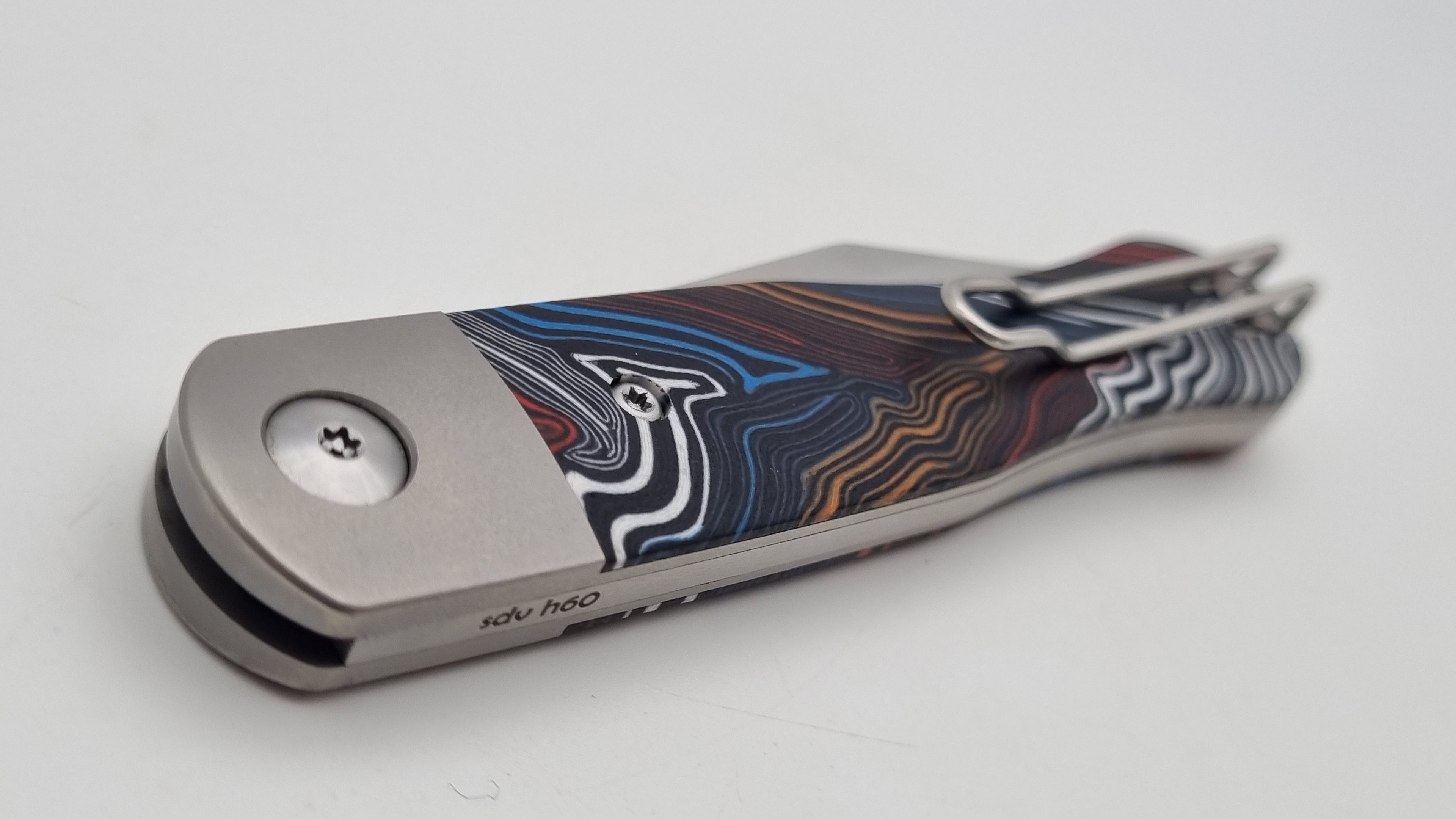 Sax JARS Klappmesser Slipjoint Klassiker 14C28N 60HRC G10/Titan
