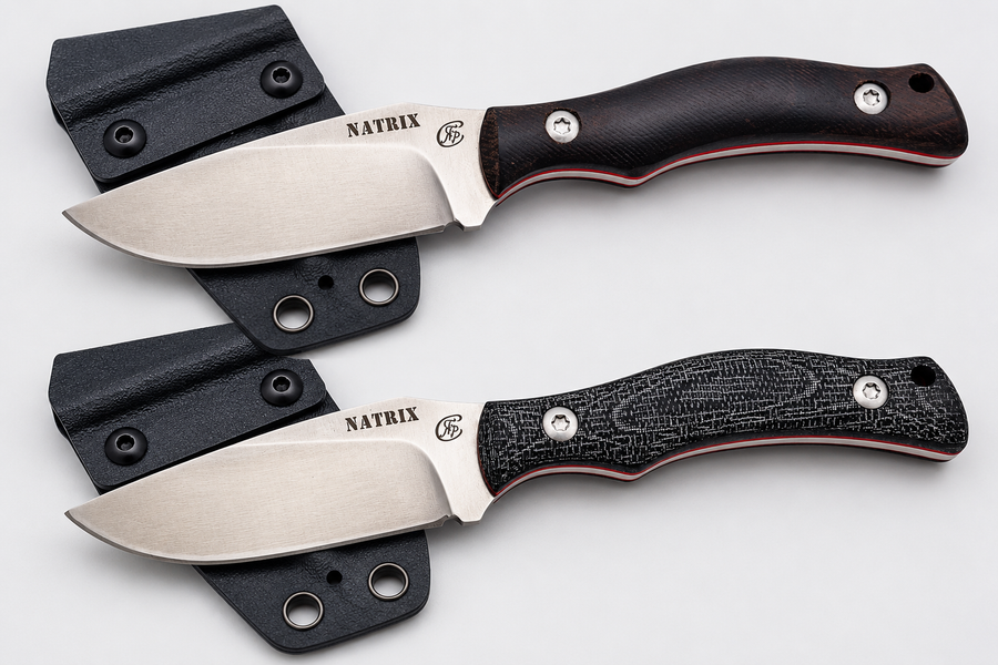 Natrix JARS von Jackknife Outdoor Jagd Messer Ebenholz oder Micarta